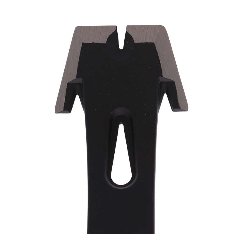 15in flat bar close up wide winged ends