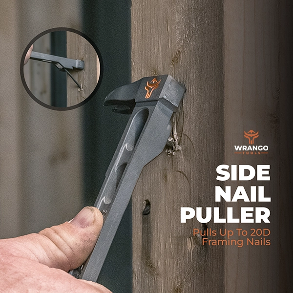 titanium pry bar titanium cats paw pry bar side nail remover feature