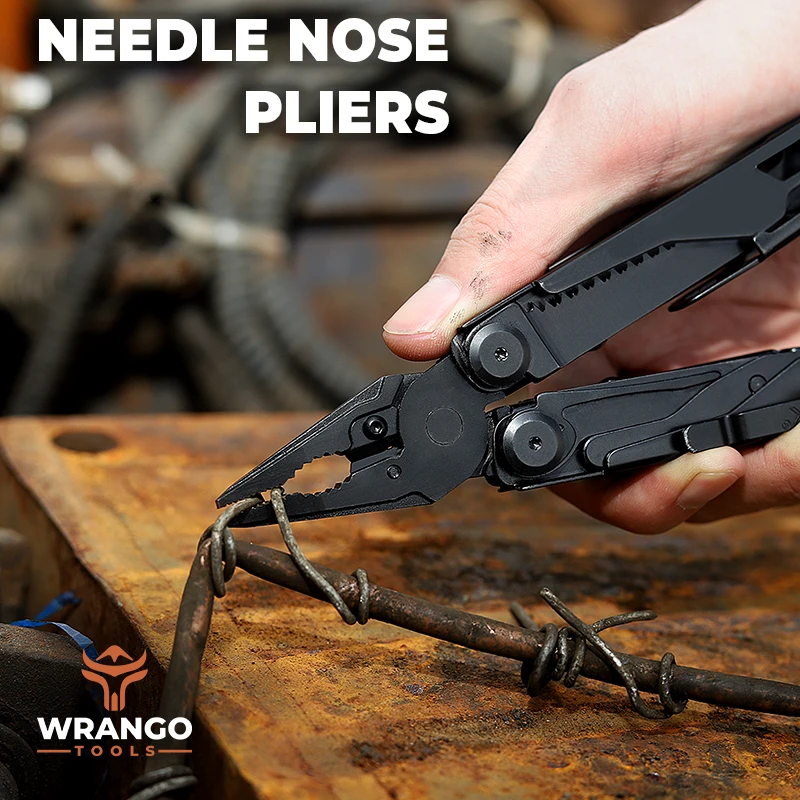 Wrango Tools multi tool showing needle nose pliers