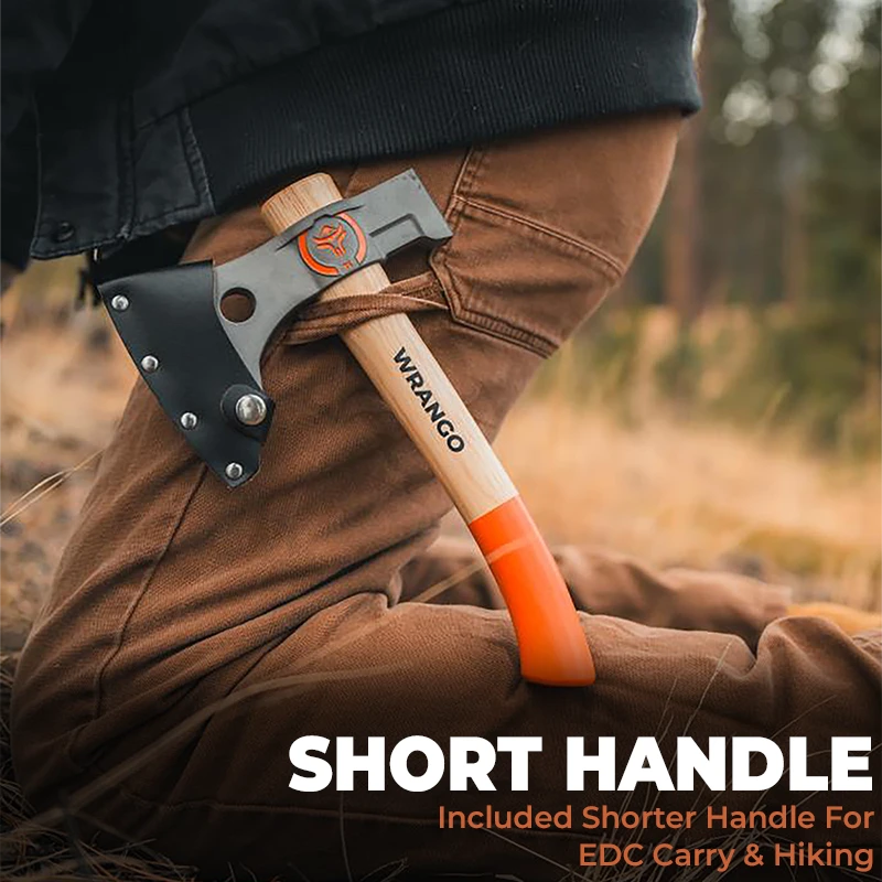 Wrango Tools Titanium Tomahawk Axe 11.5in handle for carrying
