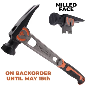 Wrango Tools 2 piece titanium hammer with replaceable head