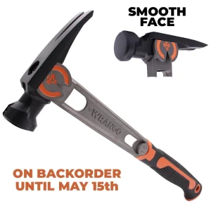 Wrango Tools 2 piece titanium hammer with replaceable head