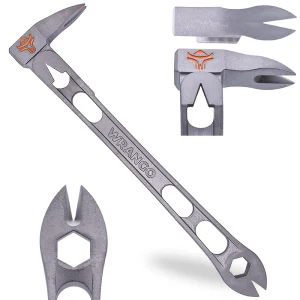 Wrango Tools 9.5in titanium cats paw with close up of edges