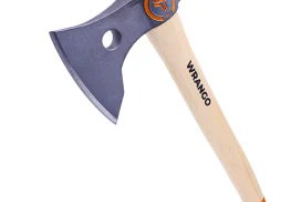 Wrango Tools titanium tomahawk axe with two handles and carry sheath - hammer end