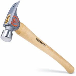 Wrango Tools titanium hickory handle framer with 17in handle and smooth face